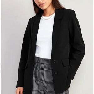 Old Navy Black Women's Tailored Blazer